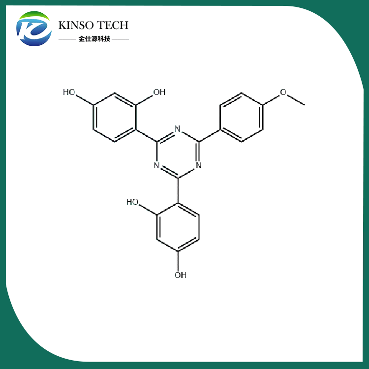 2- (4-metoxifenyl) 4,6-bis- (2,4-dihydroxifenyl) -1,3,5-triazin Cas 1440-00-2