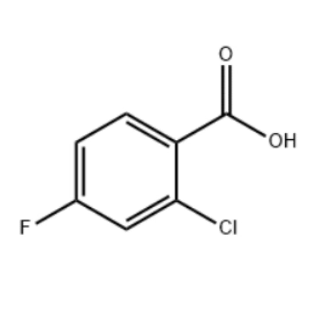 Applicering av 2-klor-4-fluorbensoesyra